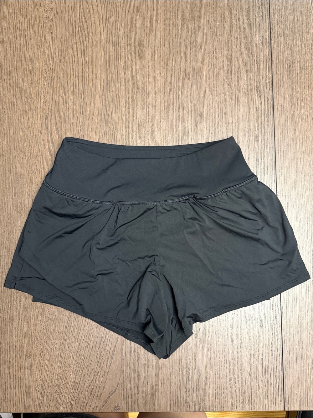 Spyder Black Athletic High-Waist Shorts